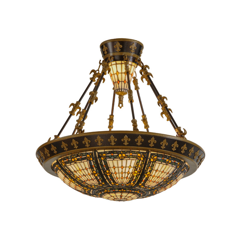 6 - Light Semi Flush Mount