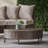 Half-Round Outdoor Coffee Table, Patio Table