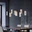 8 lumières modernes pour îlot de cuisine Perceus