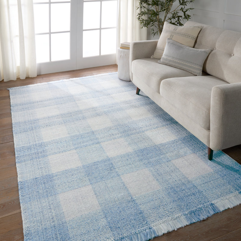 Checkered Indoor / Outdoor Rug, Rectangle 5' x 8'