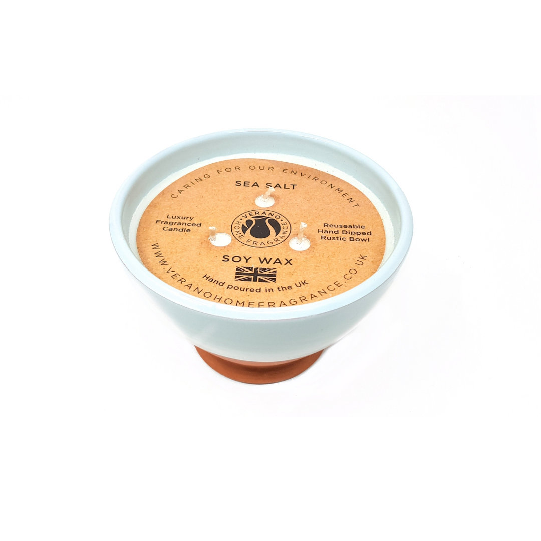 Sea Salt Scented Jar Candle