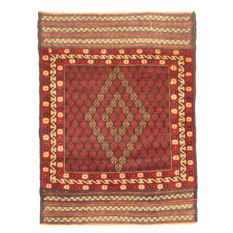 Tapis bourgogne Teimani 2 pi 11 po x 4 pi 0 po