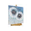 Hand -painted acrylic painting Pompon Flowers