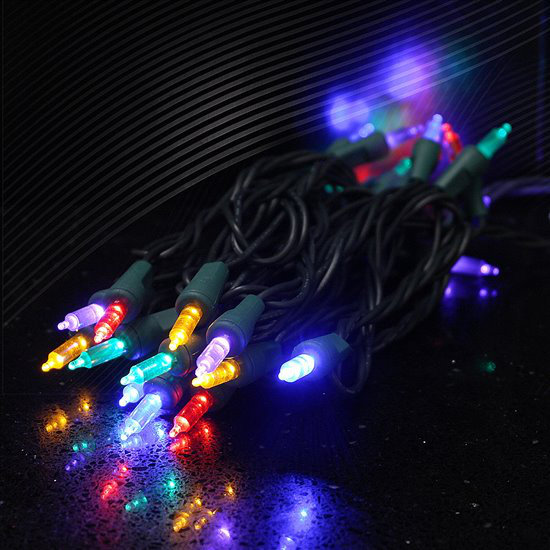 Guirlande de 50 lumières, Multicolore