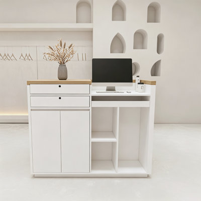Bureau de réception rectangulaire Modern