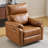 Power Recliner Chair With Adjustable Lumbar Support,swivel Rocker Chair With Overstuffed Armrests, Usb & Type-c-734980825