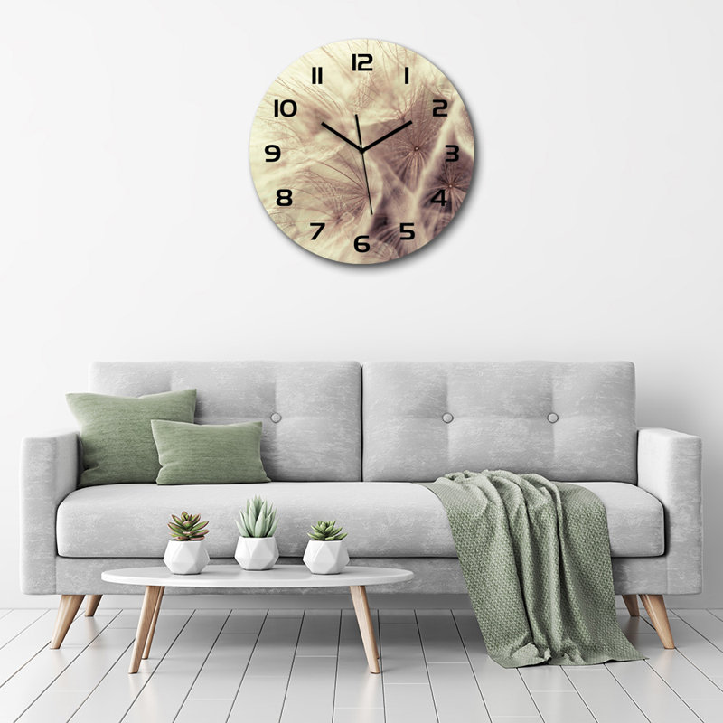 Juellz Glass Wall Clock
