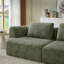 3 places compressées avec chenille, sans assemblage, peu encombrant pour les espaces de vie, tissu en chenille surdimensionné à ressorts ensachés, fermeture à glissière facile d'entretien, utilisation confortable à long terme-1404153906