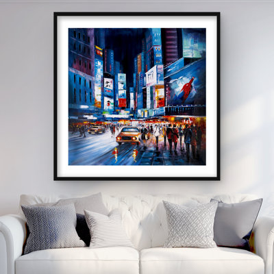 Times Square Perspective - Contemporary Street Art Print