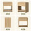 Particle Board Bedside Table-1311273409