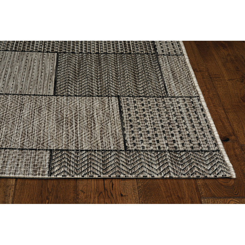 Tapis intérieur / extérieur Midlothian, Rectangle 3 pi 3 po x 4 pi 11 po