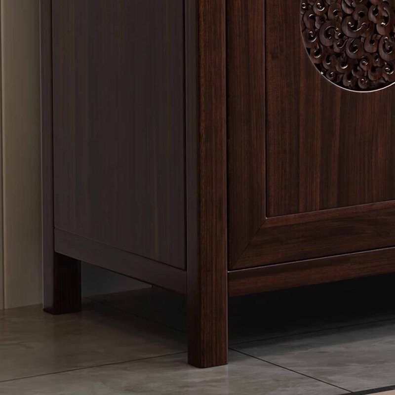 Armoire à chaussures de grande capacité de style chinois
