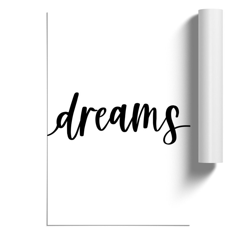 Sweet Dream - Frameless Print, 30cm H x 21cm W x 0.1cm D