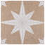 Compass Star 8" x 8" Porcelain Stone Look Wall & Floor Tile-61594906