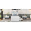 Lit double en bois avec rangement et tête de lit équipée, parfait pour un repos confortable et de l'espace - Sauver la vie-1476660990-1476660991