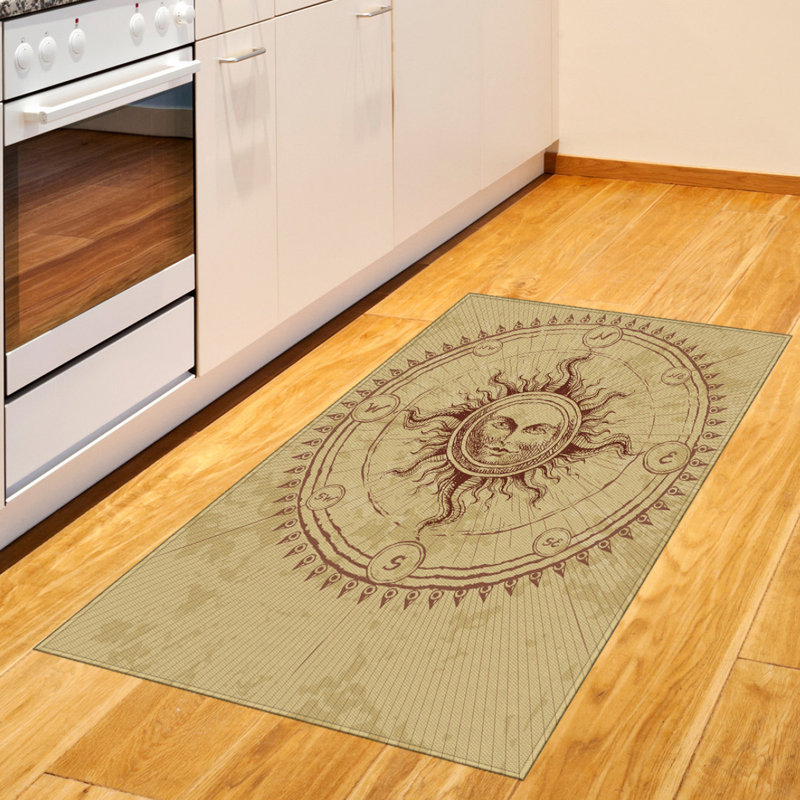 Brown Area Rug, Rectangle 2'7" x 5'