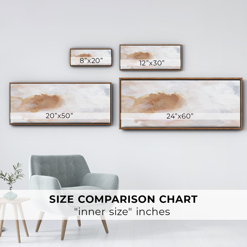 «Dusk Clouds I», toile encadrée, H 8 po x l 20 po