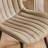 Heitger Leather Upholstered Side Chairs Modern Dining Chairs with Metal Legs, Dining Room Chair-1869799280
