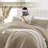 Fluffy Comforter Set 2 Pieces- All Seasons Heavy Faux Fur Comforter With One Pillowcase-116802364-116802363