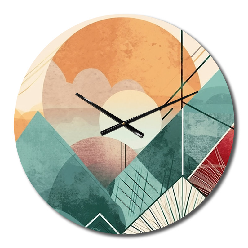 Horloge murale en métal, Petit