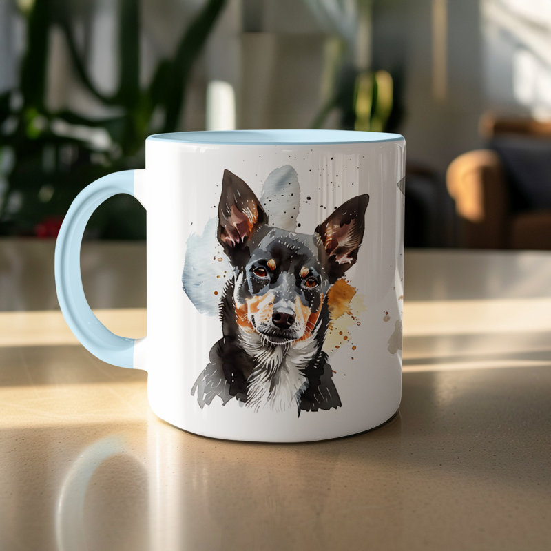 Mug, Light Blue, 2