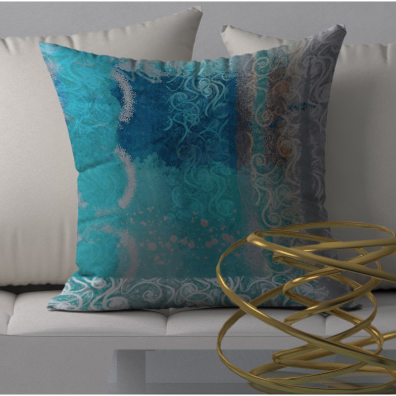 Housse de coussin carrée/insert, 20 po x 20 po