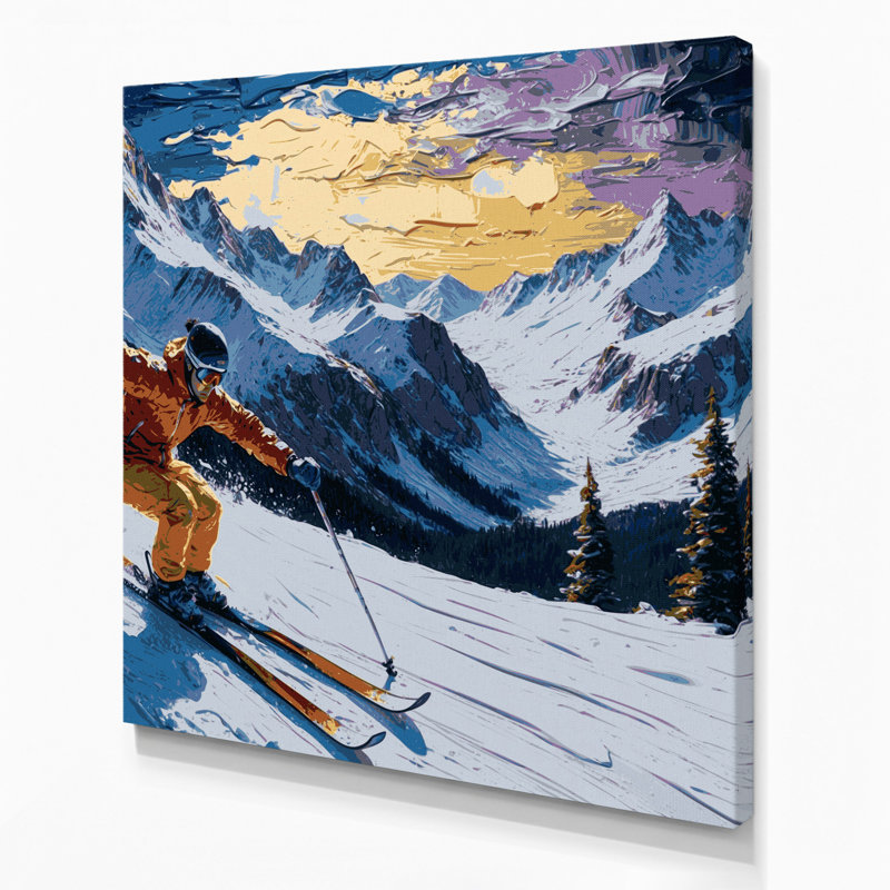 Art sur toile gris Sports Sports, H 12 po x l 12 po