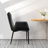Javarion 15.75'' H Velvet Upholstered Metal Armchair