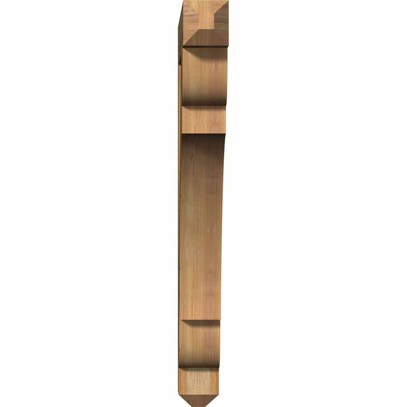 Support pour artisan olympique, Cèdre rouge de l'Ouest (brut), H 38 po x l 4 po x P 30 po
