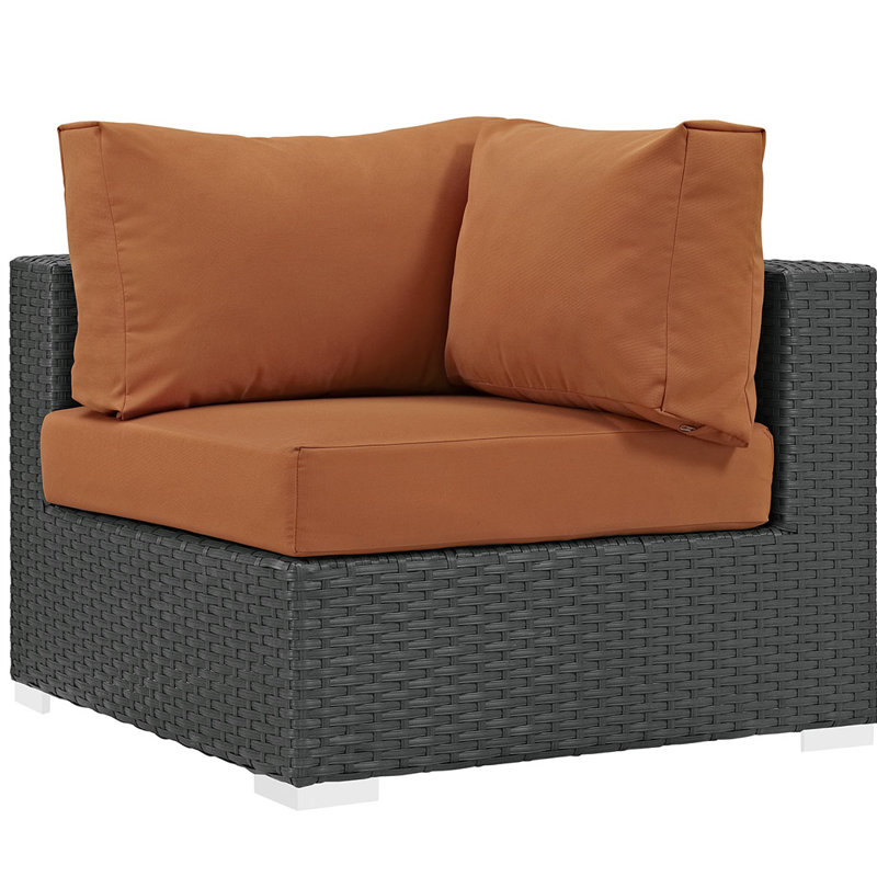Patio d'extérieur Modway Sunbrella, Toile Sunbrella® toscan