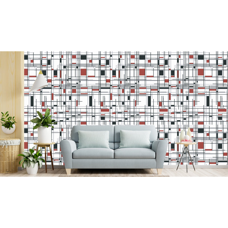 Rouleau de papier peint adhésif L 10 pi x l 24 po Melony