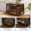 Cage pour chien en bois avec portes triples Furniture Style-133401452