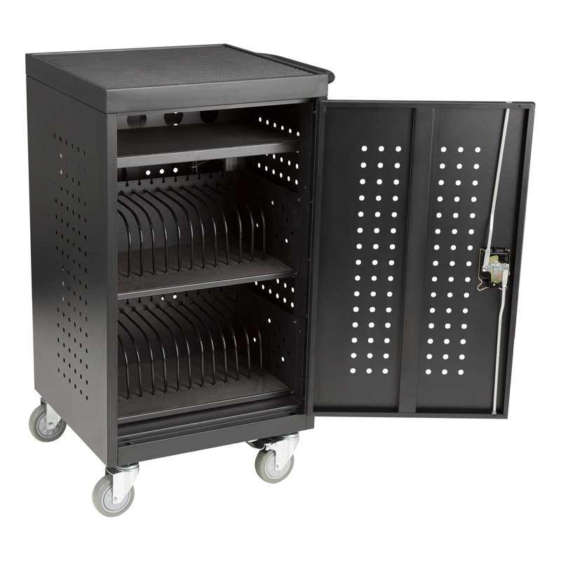 30-Device Lockable Mobile Charging Station for Laptops and Tablets