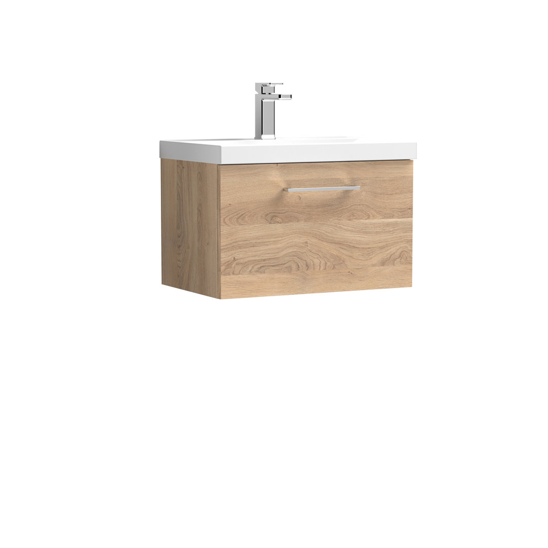 B&Q - 600 Wh 1-Drawer Vanity & Basin 1 - Image 2