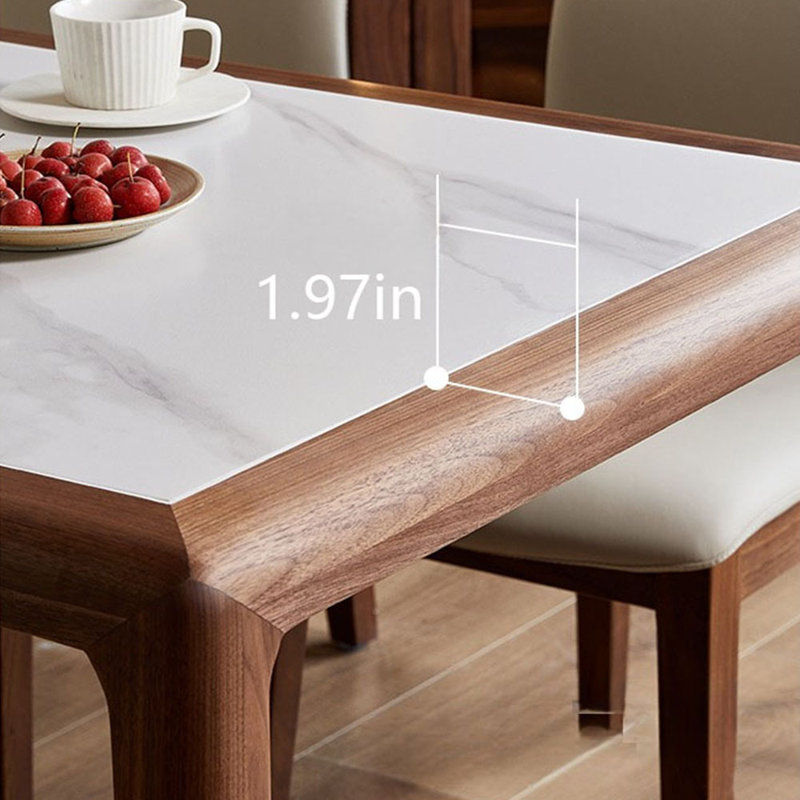 Table de rock nordique minimaliste, H 29,52 po x L 62,99 po x l 31,49 po