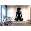 Adhésif décoratif pour salle de gym Home Gym Girl Power Fitness citation Decor Workout Art