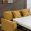2 Seater Linen Blend Sofa Bed-660268131