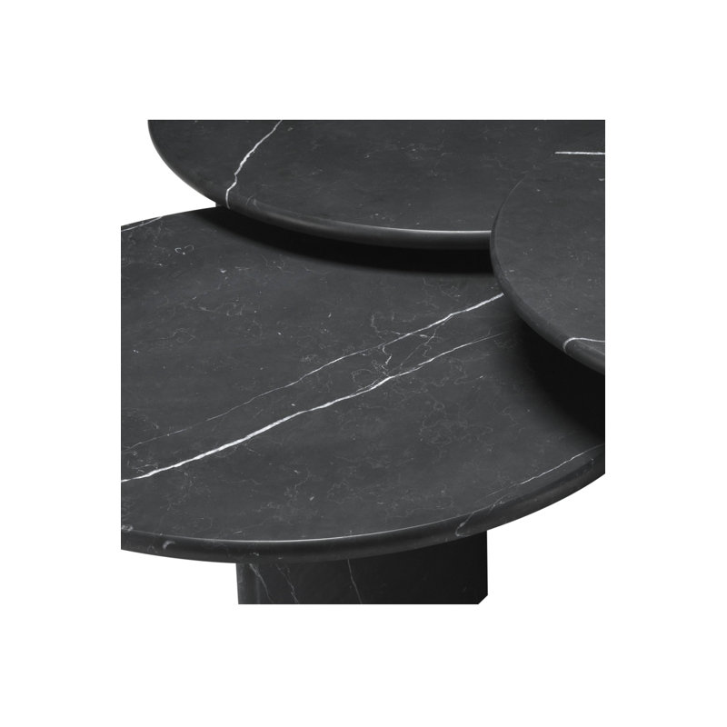 Naples Stone Top Nesting Coffee Table