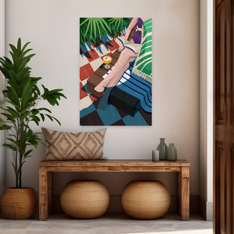 Art contemporain, art côtier, H 48 po x l 32 po