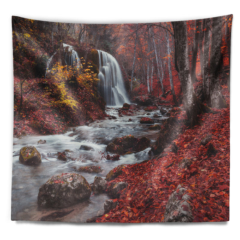 Landscape Polyester Tapestry, 32" H x 39" W