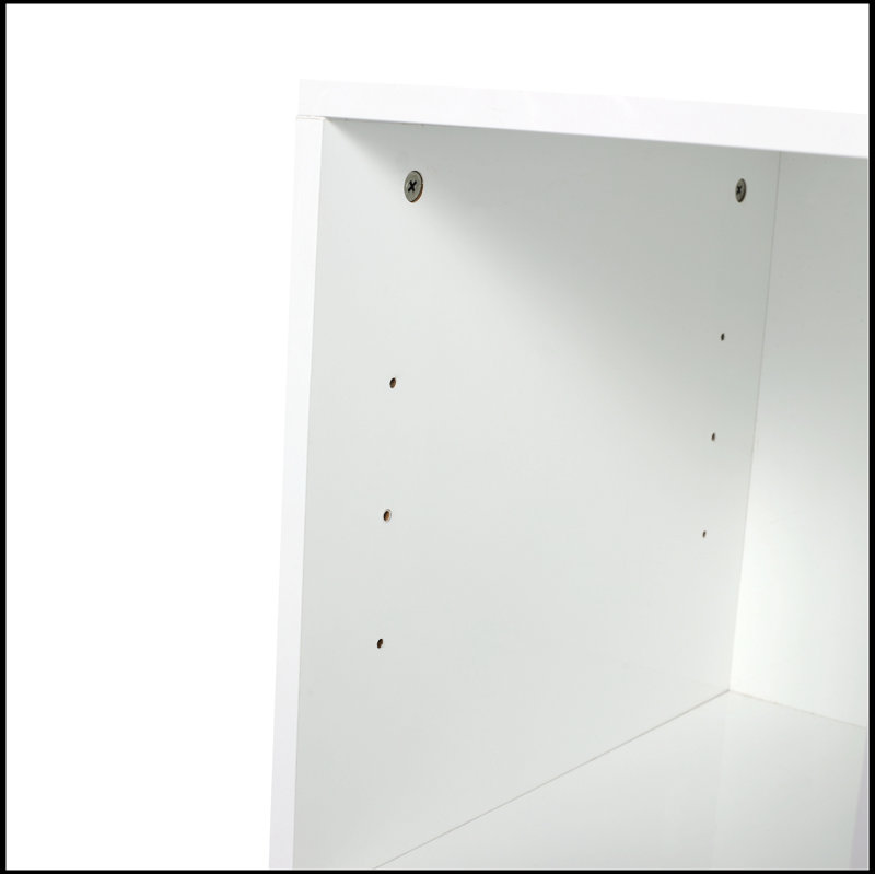 Meuble-lavabo 72 po à fermeture en douceur avec lavabo et petites tablettes de rangement, Imitation chêne