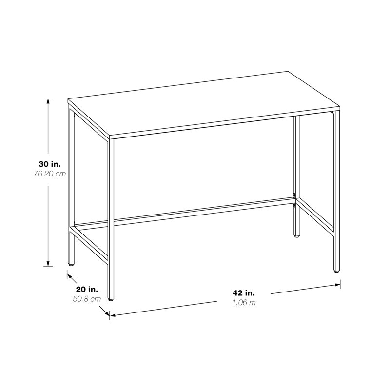 Slas Writing Desk, White