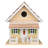 Bunny House Birdhouse - Yellow