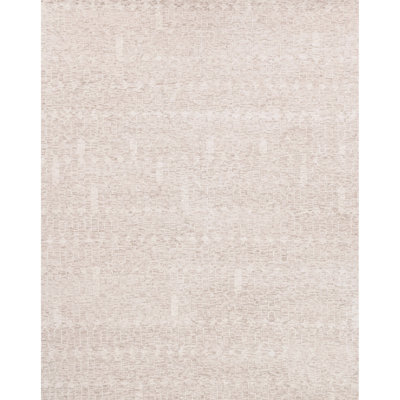 Tapis beige noué à la main Harte