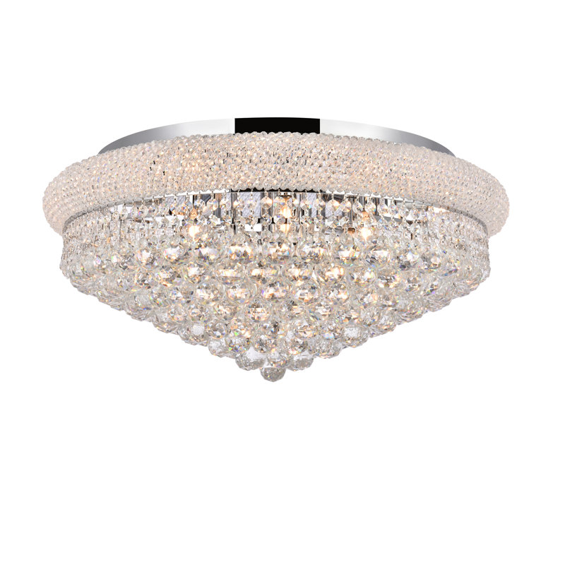 Gaelle Flush Mount, Chrome, Royal Cut