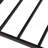 Metal Daybed Platform Bed Frame with Trundle Built-in Casters