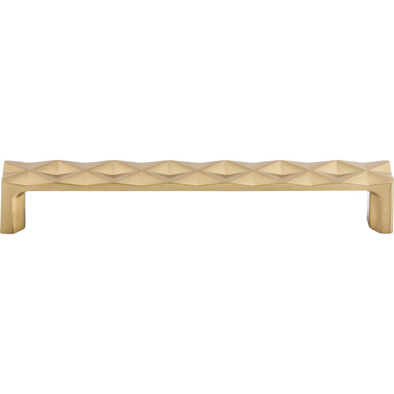 Quilted Bar pull, Honey Bronze, 6 5/16" Center to Center