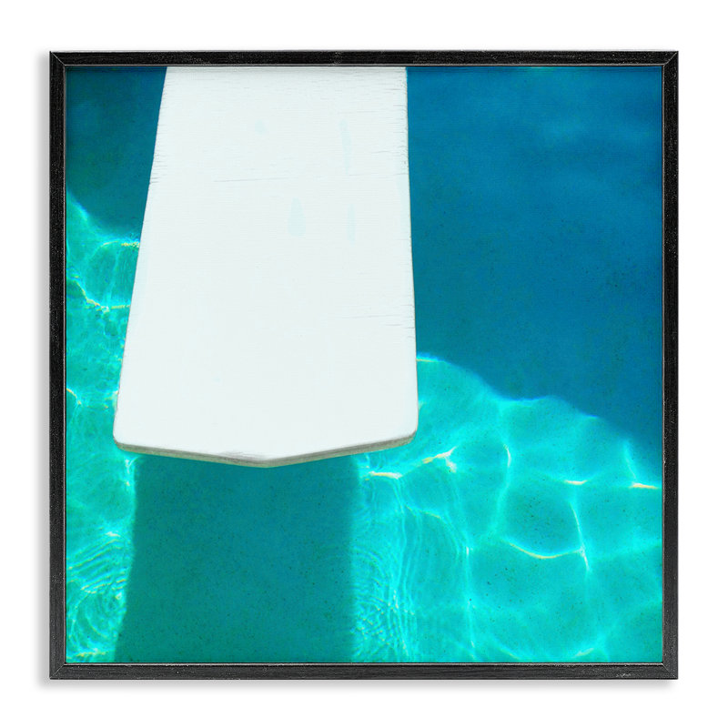 Illustration de giclée encadrée par Lisa Hill Saghini, Giclée encadrée noir minuit, H 24 po x l 24 po