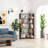 Freestanding Corner Bookshelf for Home and Office-776441779
