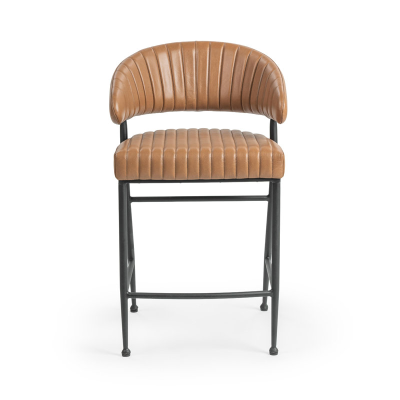 Umbria Stool, Counter Stool (26" Seat Height), Black